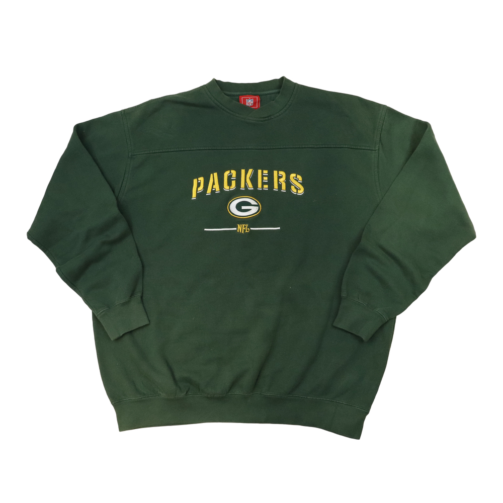 Vintage NFL Packers Green Crewneck Size N/A